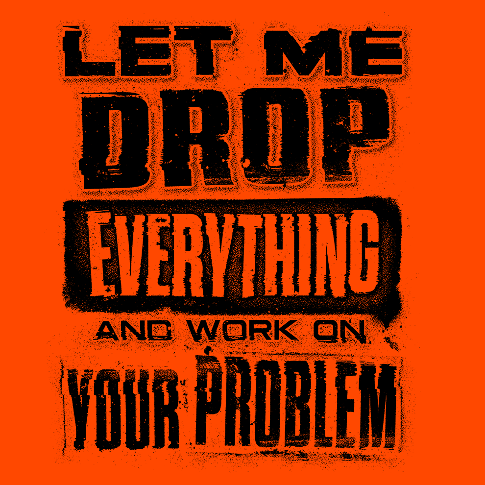 Drop Everything - Long Sleeve Hi-Vis T-Shirt Armed American Supply