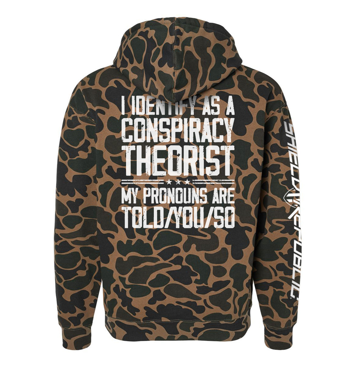 I Identify As A Conspiracy Theorist Shield Republic