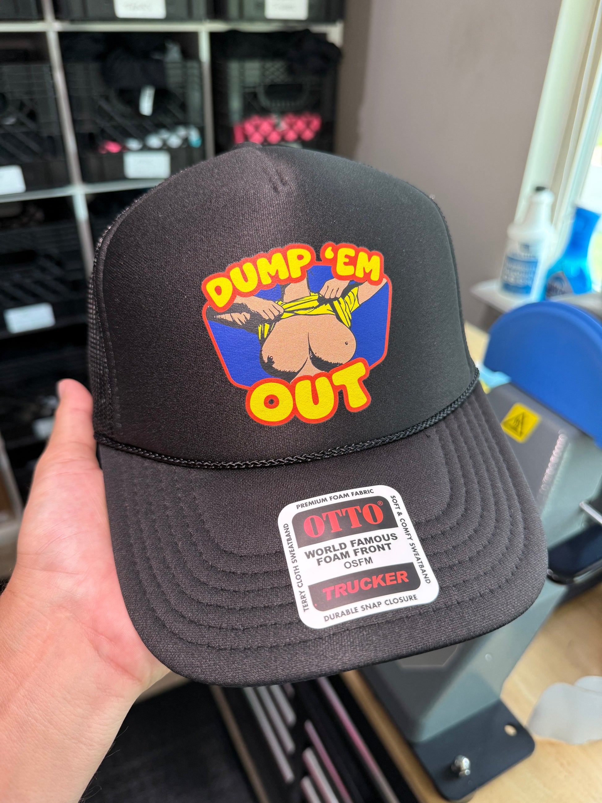 Dump Em Out Trucker Hat Luckless Outfitters
