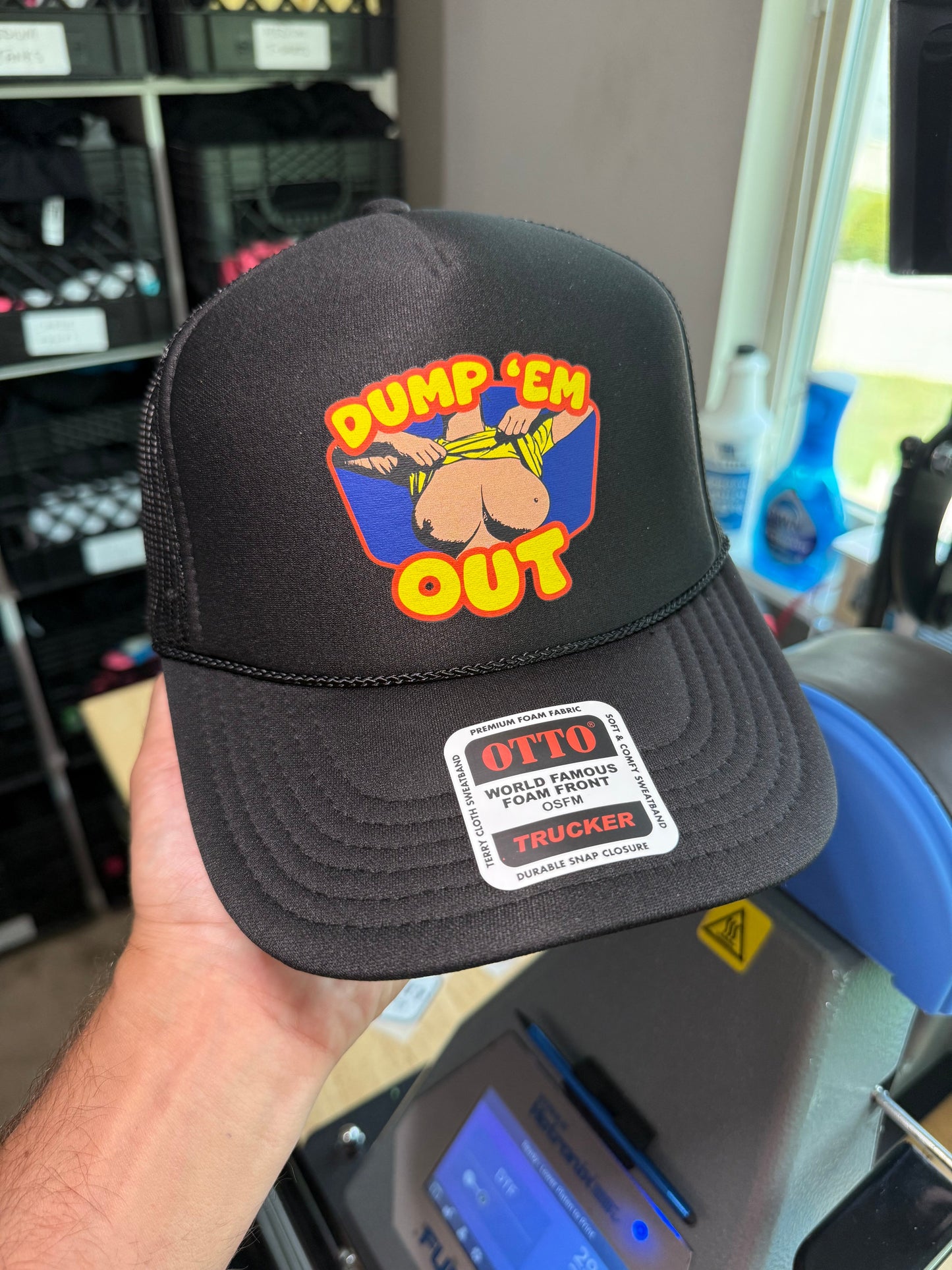 Dump Em Out Trucker Hat Luckless Outfitters