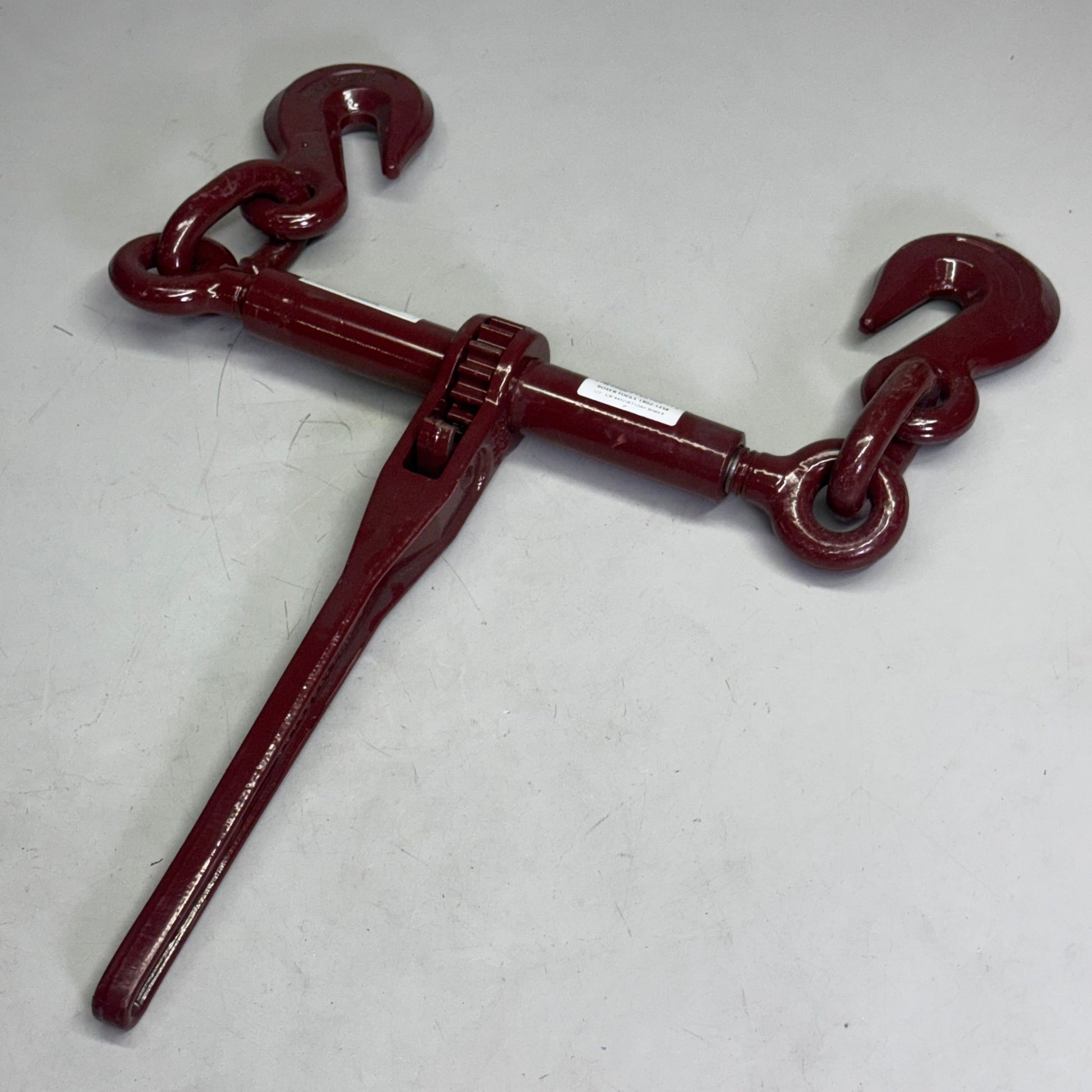 BOXER TOOLS Ratcheting Load Binder 4x4 Vehicles 1/2" x 5/8", Dark Red LB02-1258 PayWut