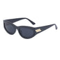 Personality Punk Style Small Box Sunglasses for Men Popular Sports Cycling Sunglasses for Women