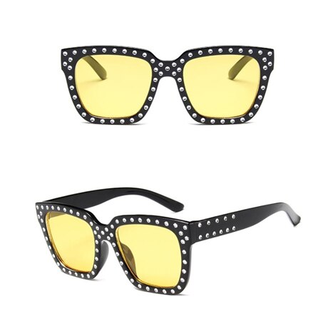 Sunglasses Women Crystal Decoration Sunglasses FitiqueFit