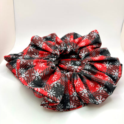 Buffalo Glitter Snowflake Scrunchie Enchanted Scrunch