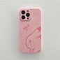 Cute Pikachu Suitable For iPhone13pro Mobile Phone Shell Leather Apple 12mini/Xsmax Pressed Leather 11
