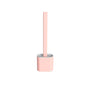 Creative Wall-Mounted Cracked Soft Glue Long Handle Imitation Silicone Toilet Brush Set Household Toilet Cleaning Brush