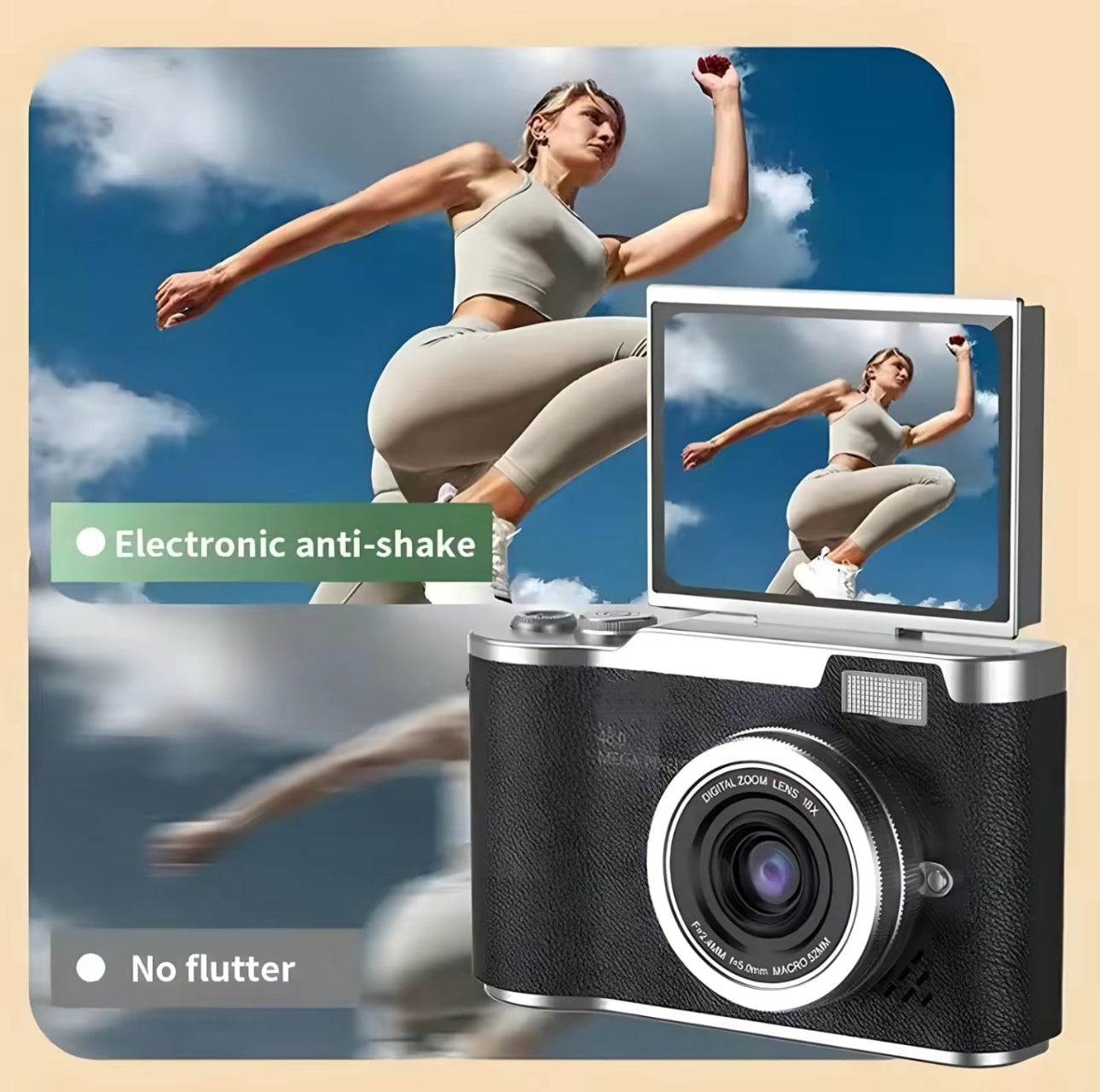 VlogSnap 1080P Camera