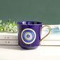 Big eyes mug ceramic water cup ins simple cup