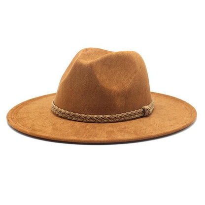 The Suede Knight Hat – Luxury Suede Fedora for Stylish Cowgirls, Western Fashion Hat Country in My Heart