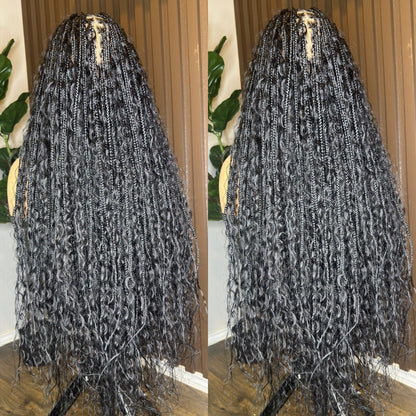 Human hair boho braids HOL stores
