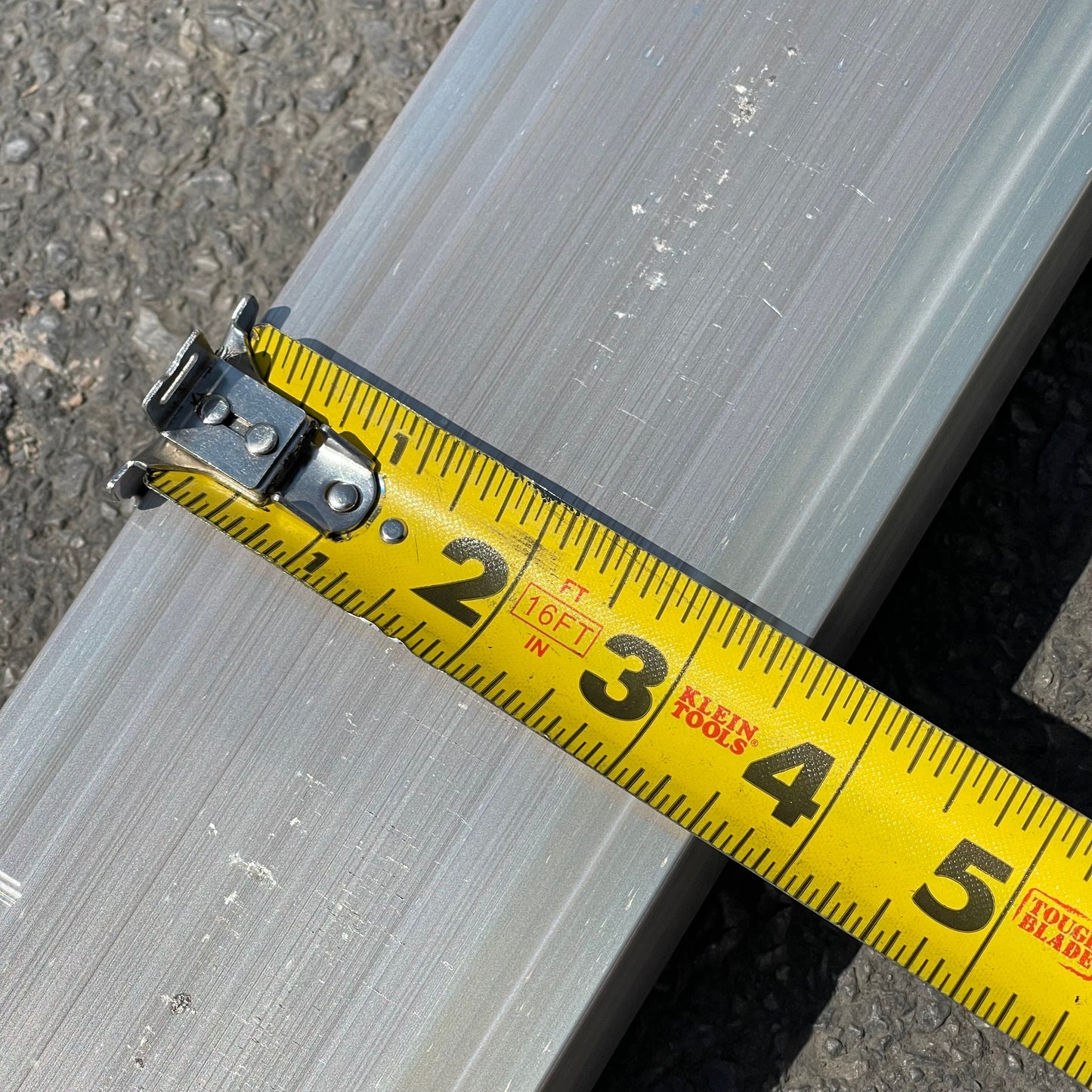Z@ KRAFT TOOL CO. Magnesium Screed 14ft x 3-1/2” x 1-1/2” CC614 PayWut