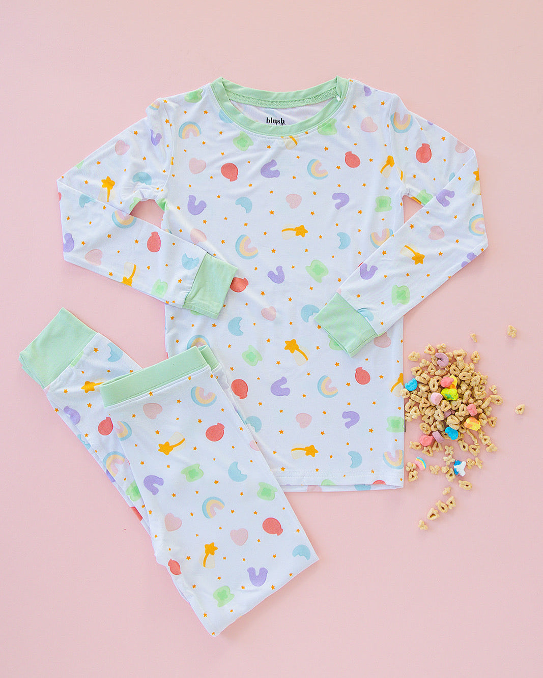Lucky - Two Piece Set Blush Lotus