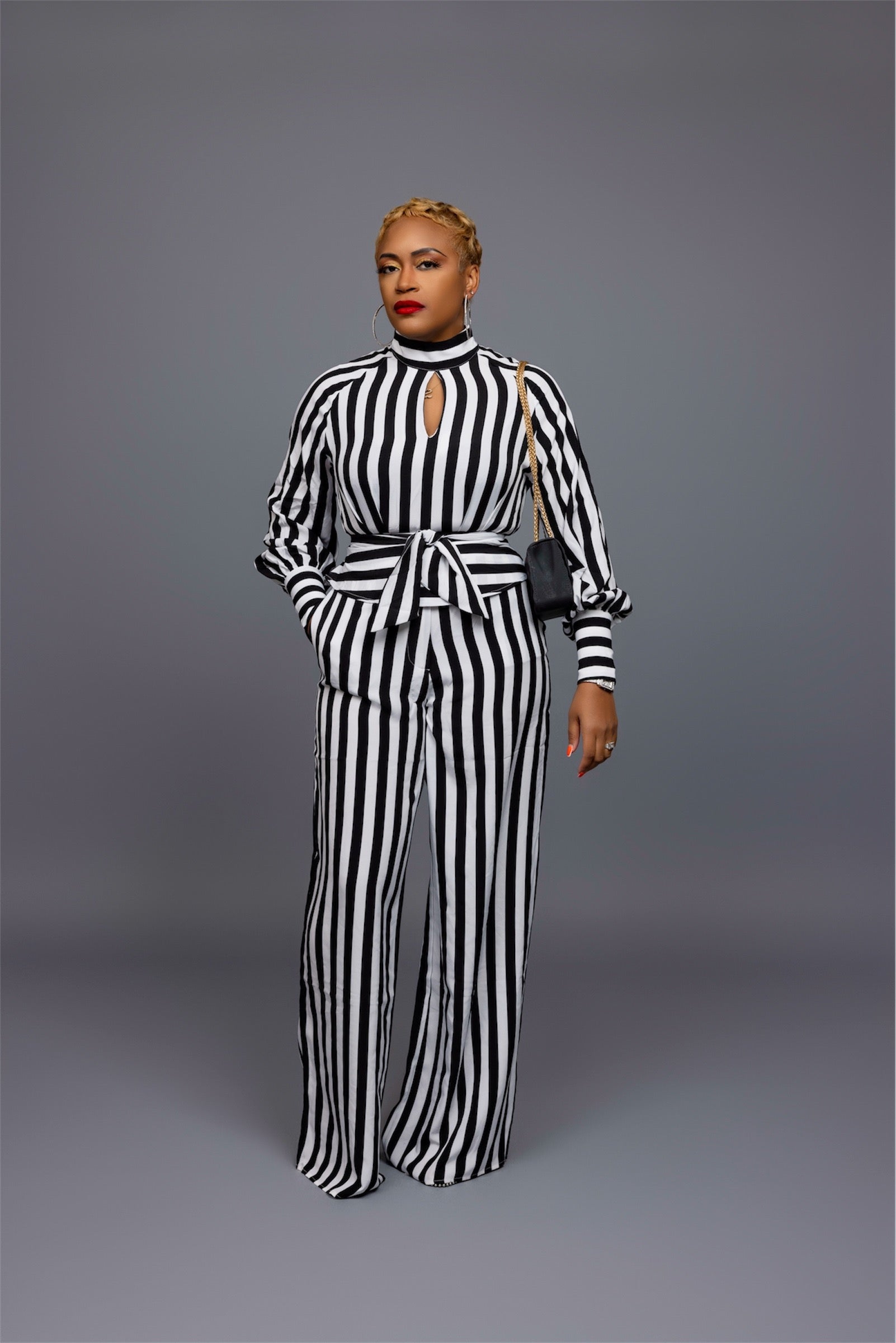 Black & White Madam Couture Set The Bella Noire Store
