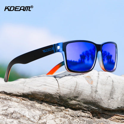 Men's Polarized Sport Sunglasses – UV400 Square Frame FitiqueFit