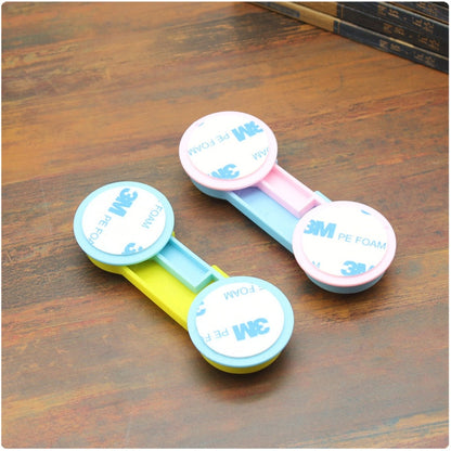5pc/lot Plastic Cabinet Lock Child Safety Baby Protection From Children Safe Locks for Refrigerators Baby Security Drawer Latches