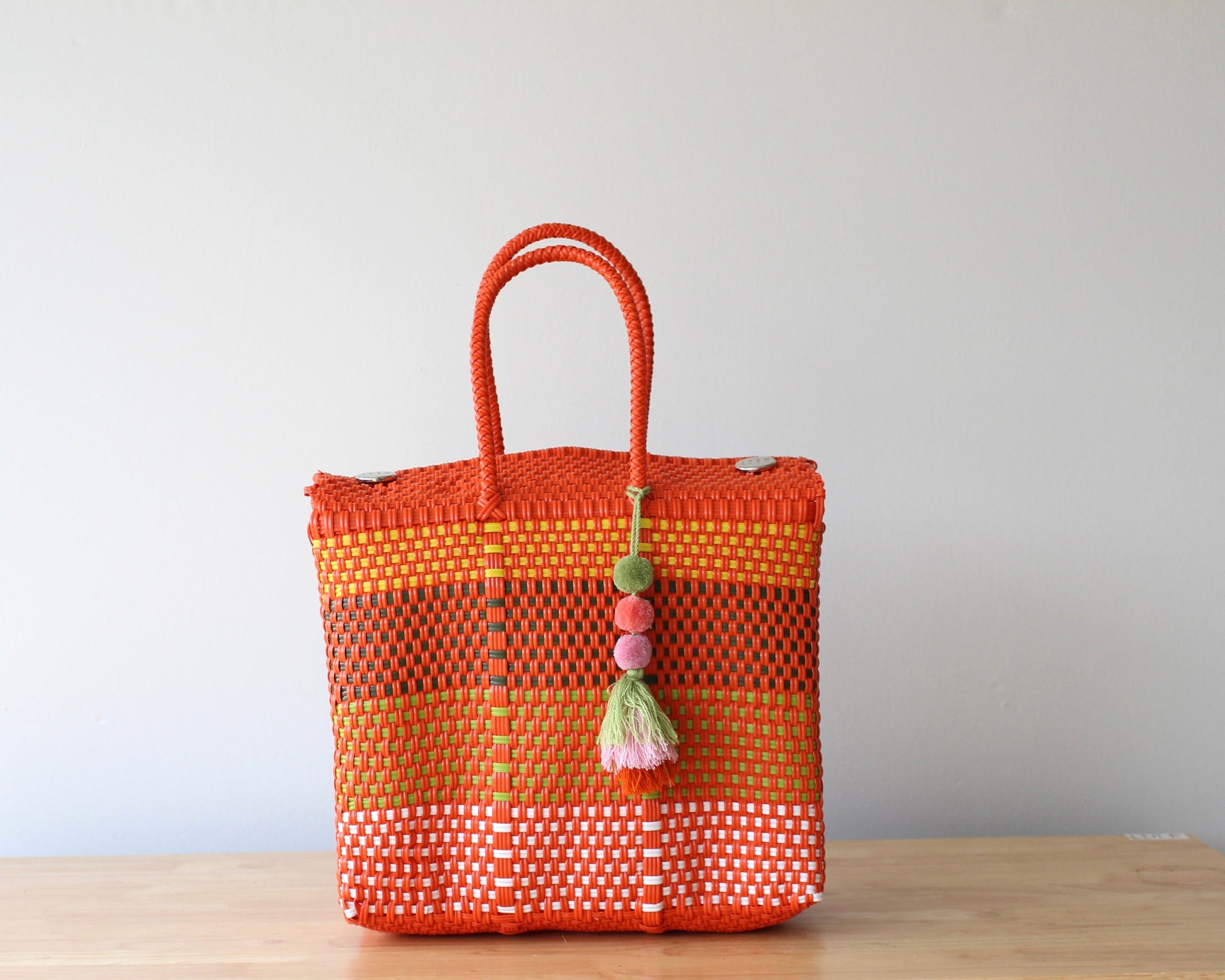 Brenda Handwoven Handbag - Citrus Fresh MexiMexi
