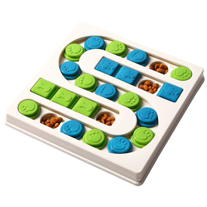 S-Shaped Square Pet Intelligence Feeding Toy Dog Snack Toy Pet Supplies