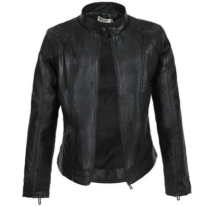 Black Leather Motorcycle Jacket | Stylish and Warm for Bikers & Nightlife Country in My Heart