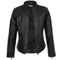 Black Leather Motorcycle Jacket | Stylish and Warm for Bikers & Nightlife Country in My Heart