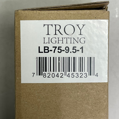 TROY LIGHTING Enigma Pendant Light 14.25" x 7.75" Silver Leaf/Stainless Steel F7103-SL/SS PayWut