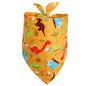 Pet Accessories Summer Pet Drool Towel Fruit Style Pet Scarf Pure Cotton Dog Triangle Scarf