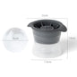 Silicone Sphere Ice Cube Mold Kitchen Stackable Slow Melting DIY Ice Ball Round Jelly Making Mould For Cocktail Whiskey Drink