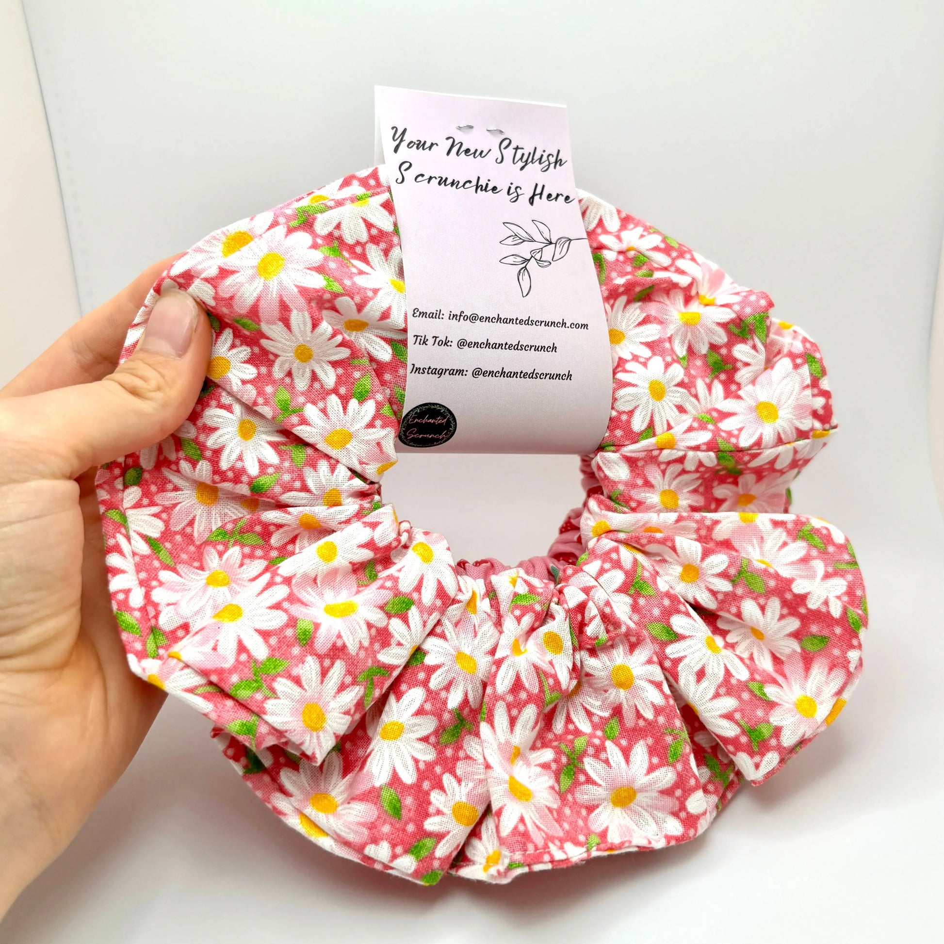 Strawberry & Daisy Summer Scrunchie Set Enchanted Scrunch