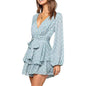 Floral Breeze Chiffon Dress | Casual Printed One-Piece Dress Country in My Heart