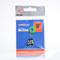 FISH KING 1PC 3 in 1 Size M Black Rubber Oval Fishing Float