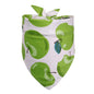 Pet Accessories Summer Pet Drool Towel Fruit Style Pet Scarf Pure Cotton Dog Triangle Scarf
