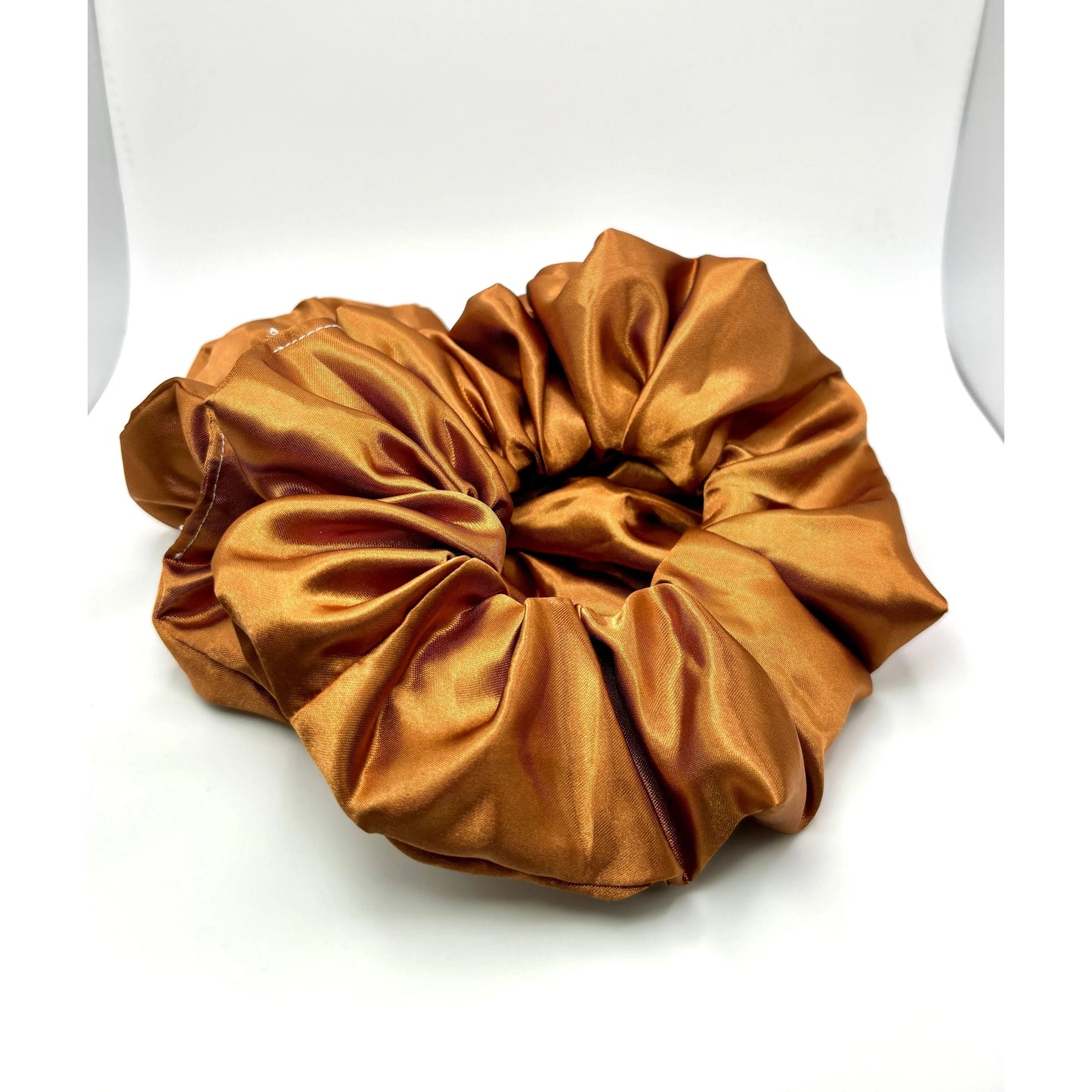 Golden Brown Silk Scrunchie Enchanted Scrunch