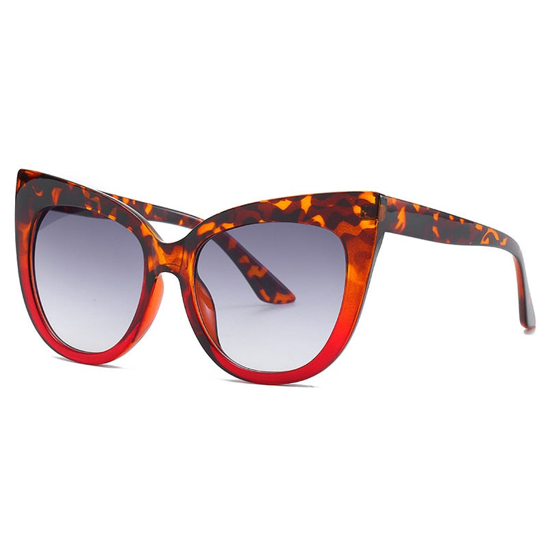 Women's Oversized Cat Eye Sunglasses UV400 FitiqueFit