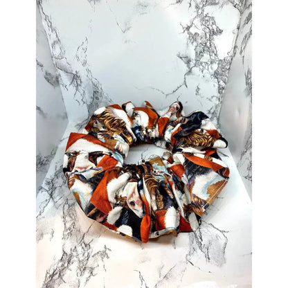 Christmas Cows Scrunchie Enchanted Scrunch