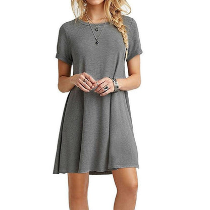 Cowgirl Chic Casual Short Sleeved Dress | Comfortable & Stylish Cowgirl Dress Country in My Heart