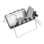 Portable Folding Mini Cassette Stove Windproof 2600W Camping Gas Stove Foldable Burner Boiled Water Stove For Camping Supplies