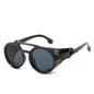 Steampunk Sunglasses Brand Design Round Sunglass FitiqueFit