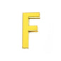 Scarf Slide Letters – 30mm – 14K Gold Non Tarnish Deep South Originals