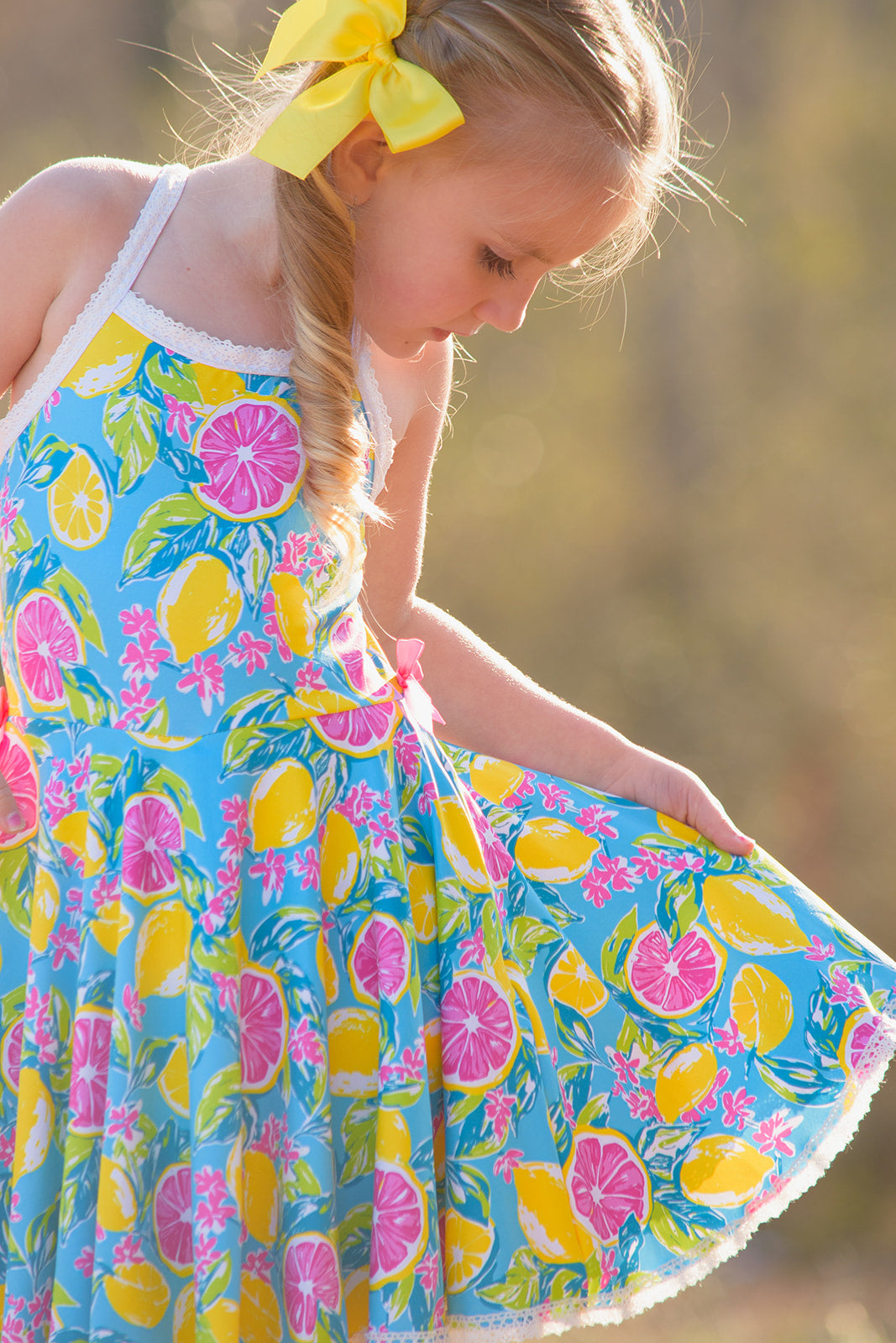 Molly Athleisure Dress - Lemon Zest Always In Bloom Clothing Co