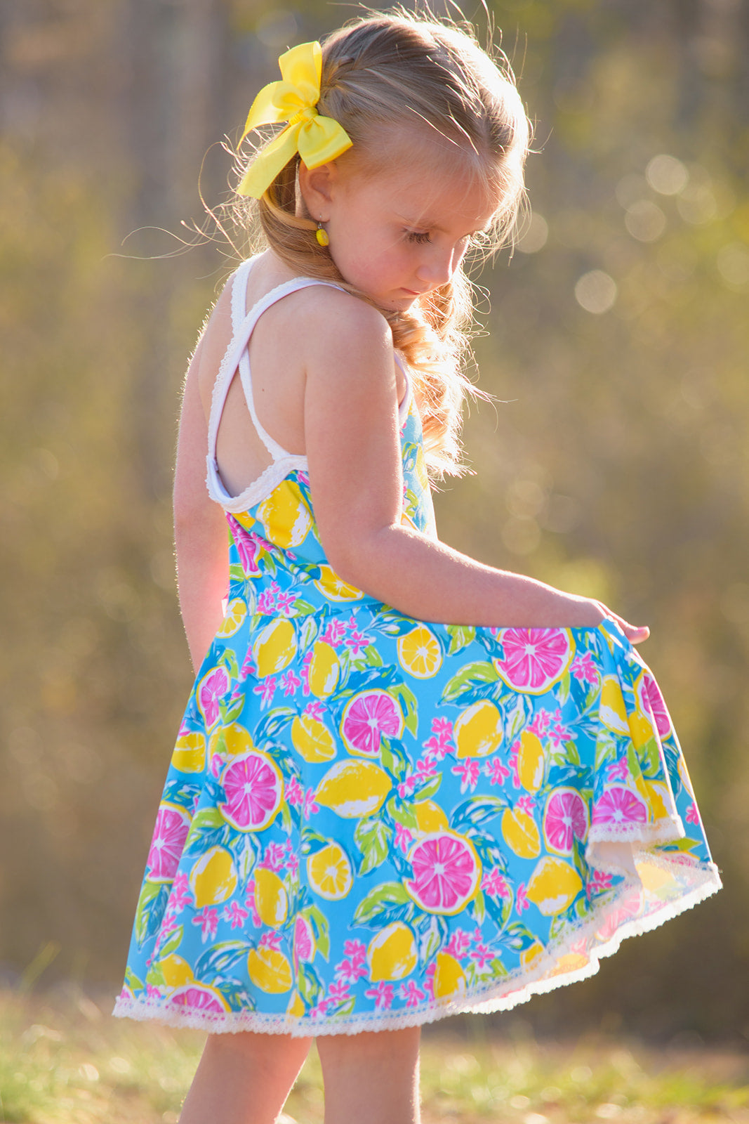 Molly Athleisure Dress - Lemon Zest Always In Bloom Clothing Co