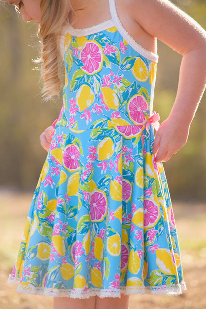 Molly Athleisure Dress - Lemon Zest Always In Bloom Clothing Co