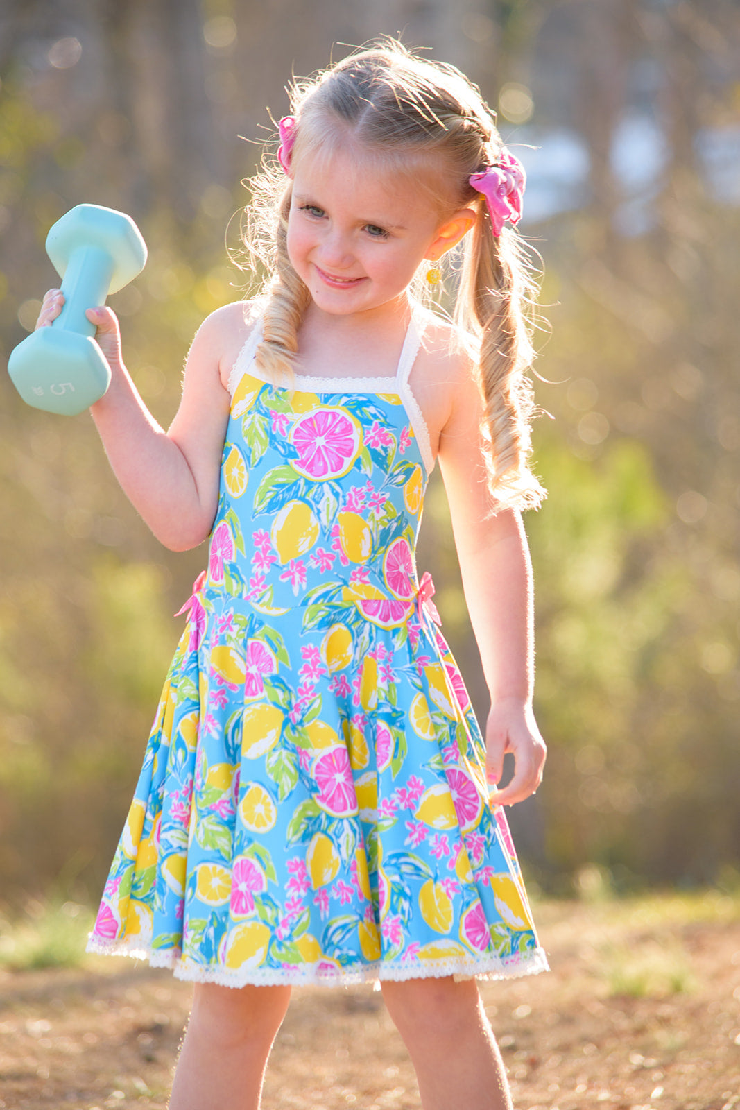 Molly Athleisure Dress - Lemon Zest Always In Bloom Clothing Co