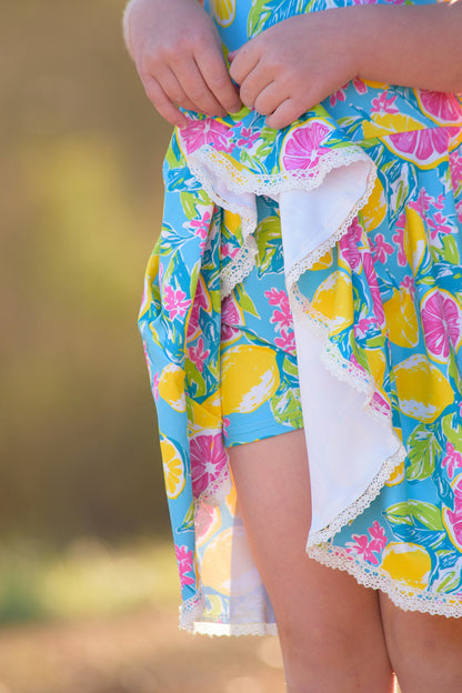 Molly Athleisure Dress - Lemon Zest Always In Bloom Clothing Co
