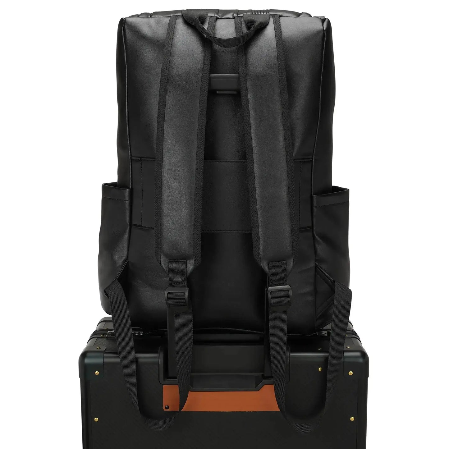 Vegan Leather Backpack-leather SnagBag