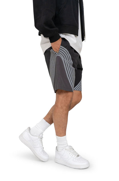 EPTM 3M Highway Shorts - Black Denim Exchange