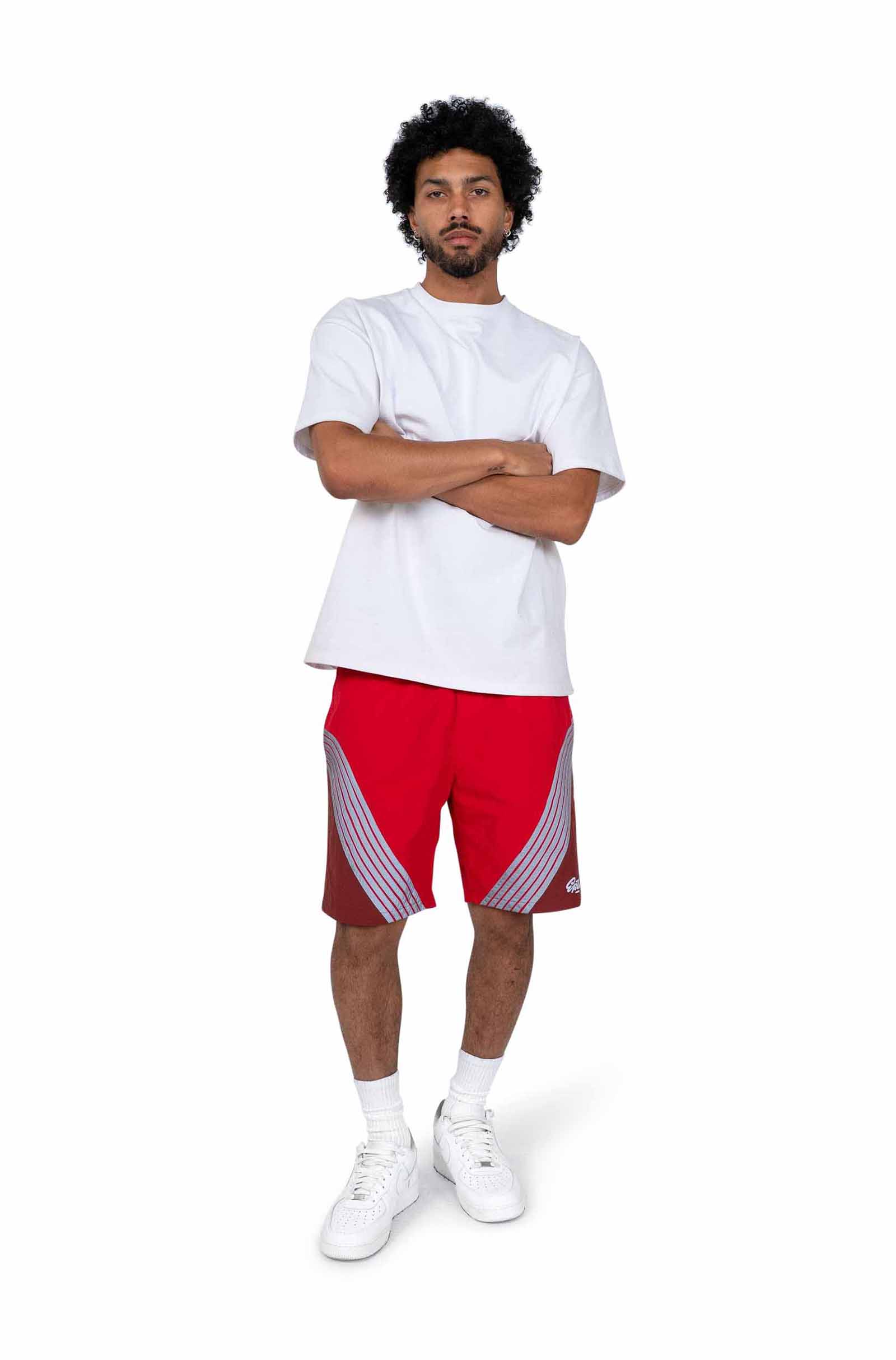 EPTM 3M Highway Shorts - Red Denim Exchange