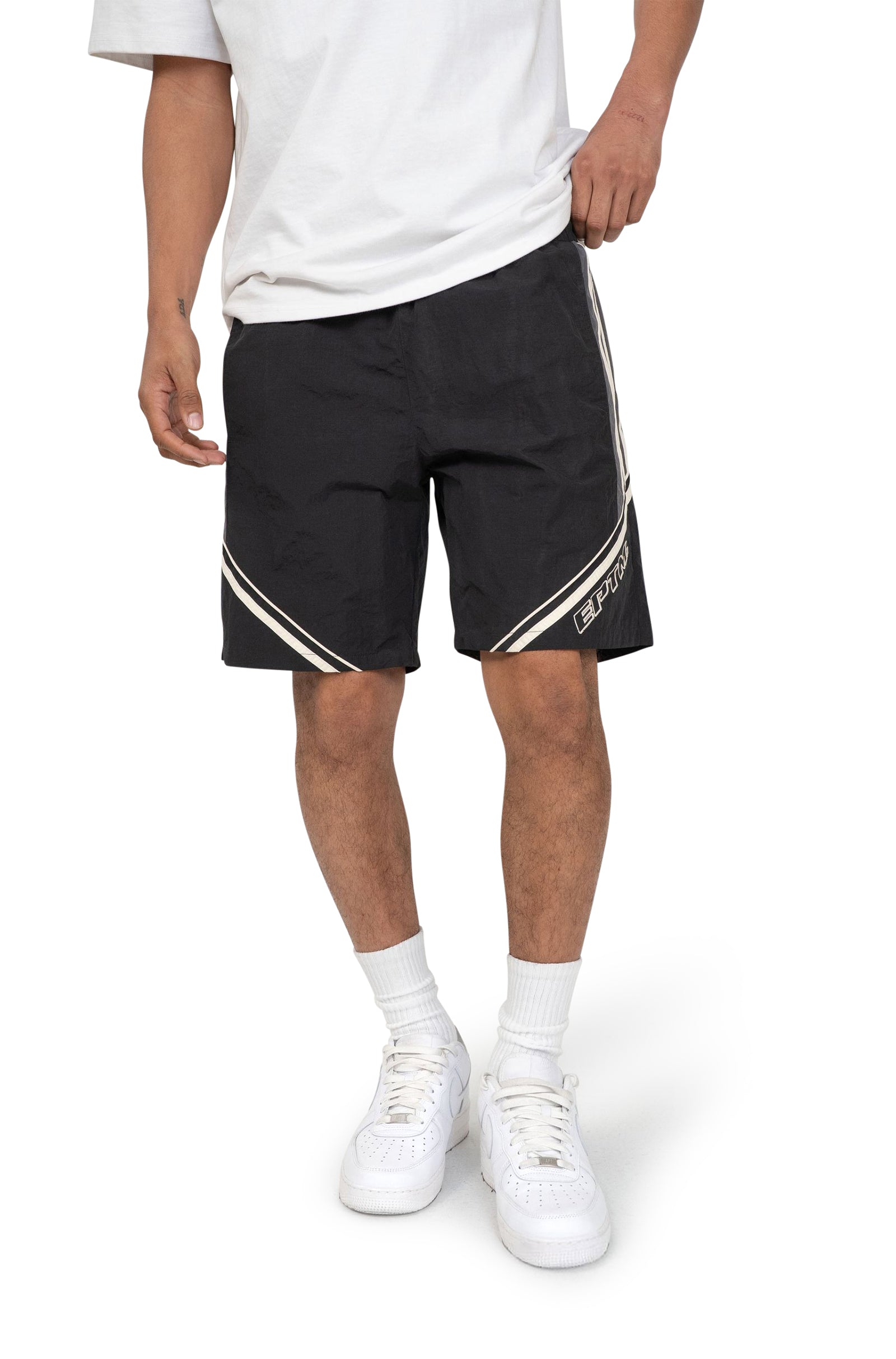 EPTM Ozone Shorts - Black Denim Exchange