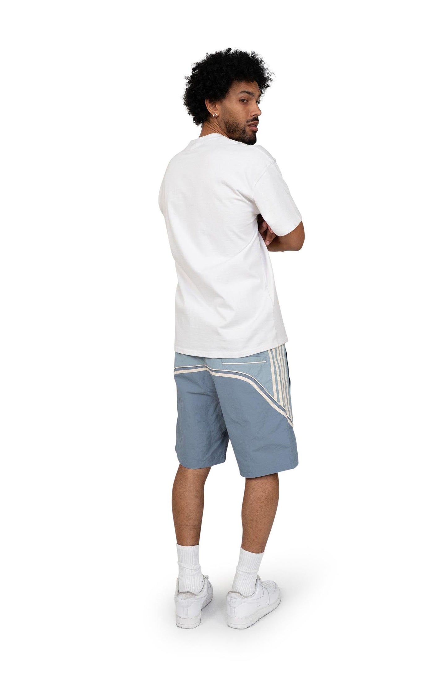 EPTM Ozone Shorts - Dusty Blue Denim Exchange