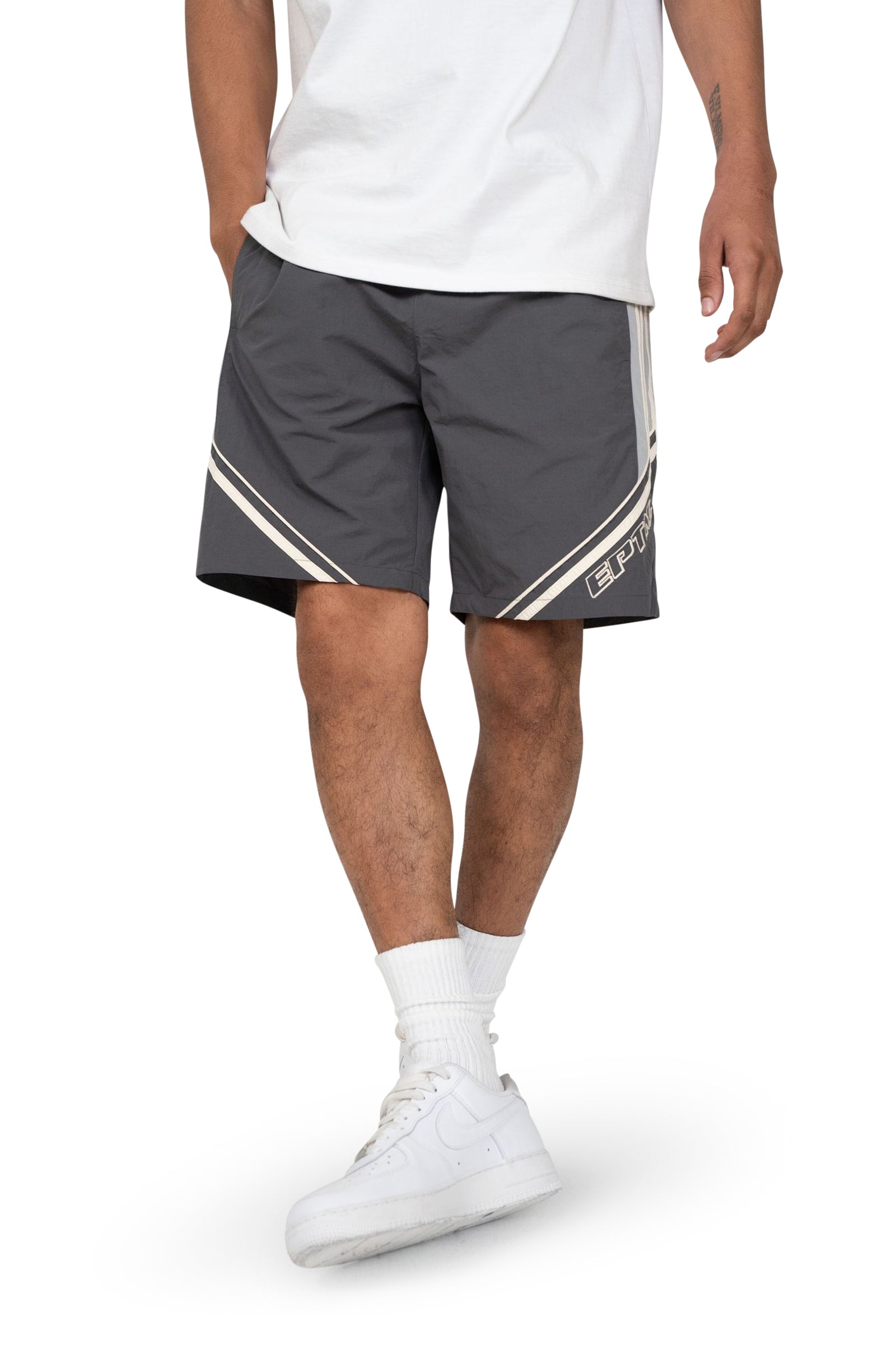 EPTM Ozone Shorts - Grey Denim Exchange