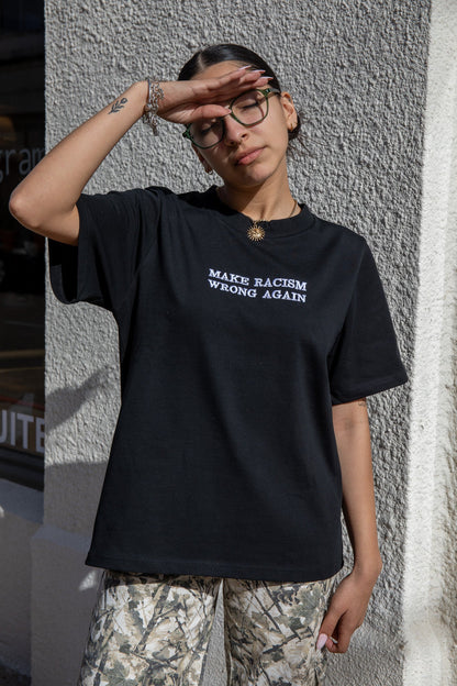 Anti-Rac*sm Tee (BLACK) JZD