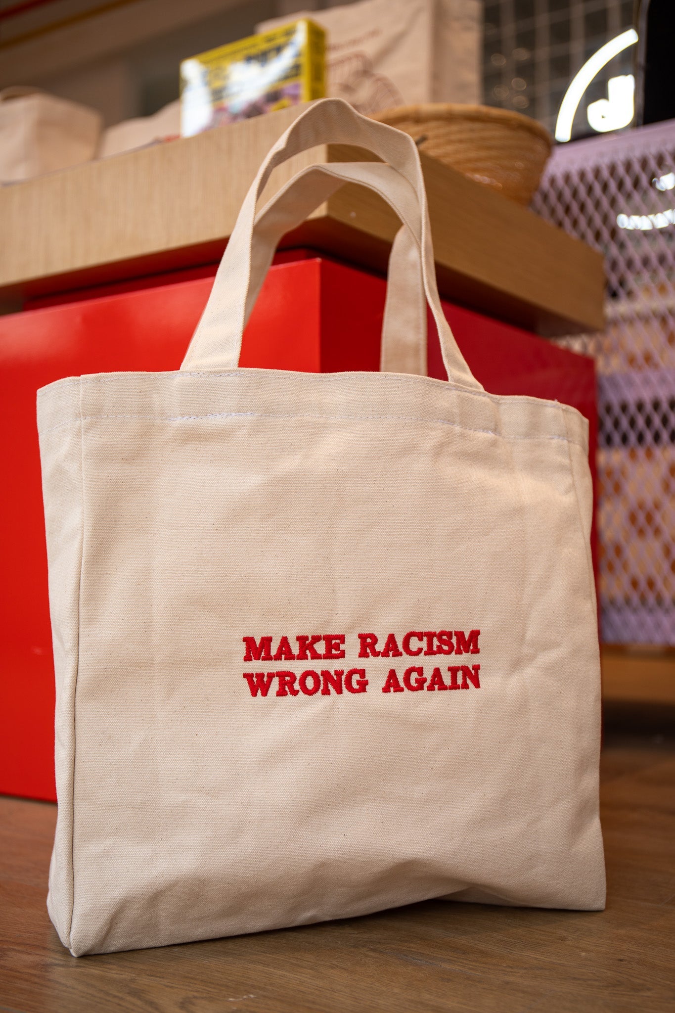 Anti-rac*sm tote JZD